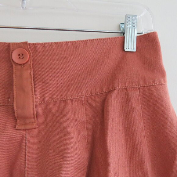 Anthropologie Tiny Ulysses Pants in Salmon Wide Leg Neutral, size M - Picture 12 of 14